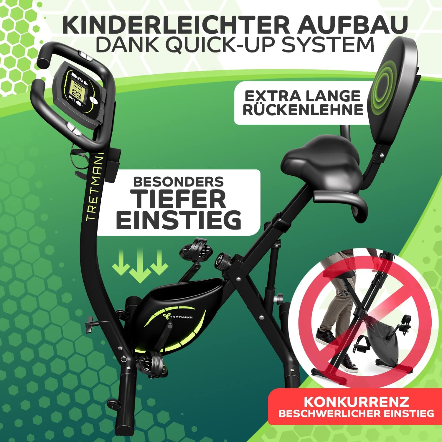 Klappbar, Heimtrainer, Ergometer
