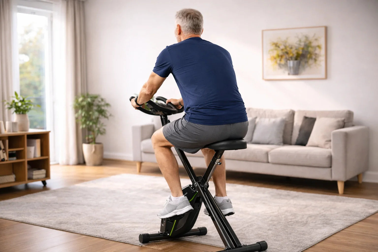 Ergometer für große Menschen und eine gesunde Haltung