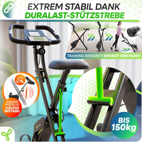 Tretmann HOME - Klappbarer Heimtrainer