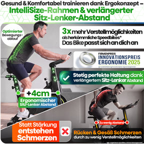 NEU | Tretmann Rapid - Speedbike bis 200 kg belastbar + App