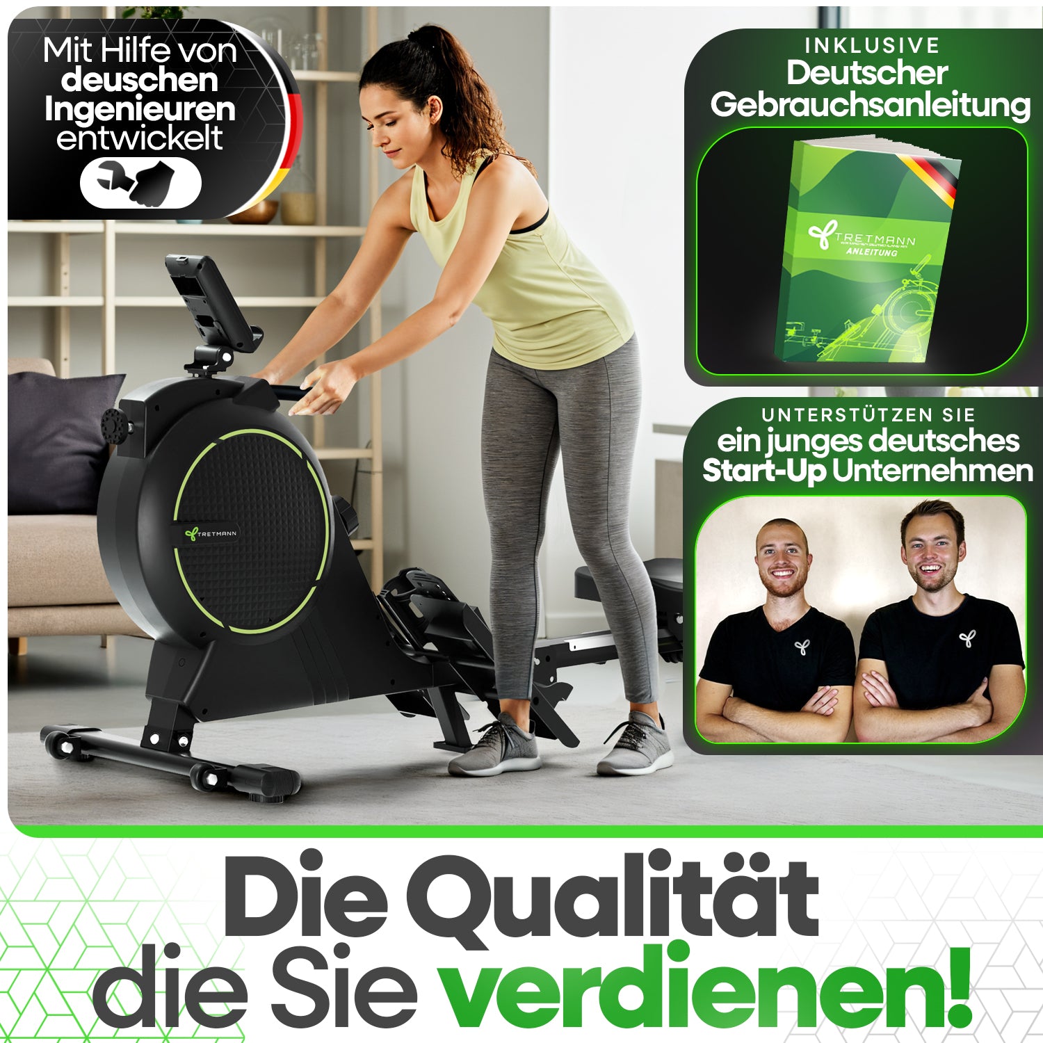 Tretmann Rudergerät Rivo