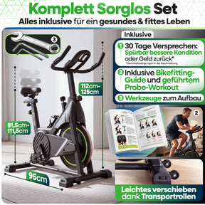 NEU | Tretmann Rapid - Speedbike bis 200 kg belastbar + App