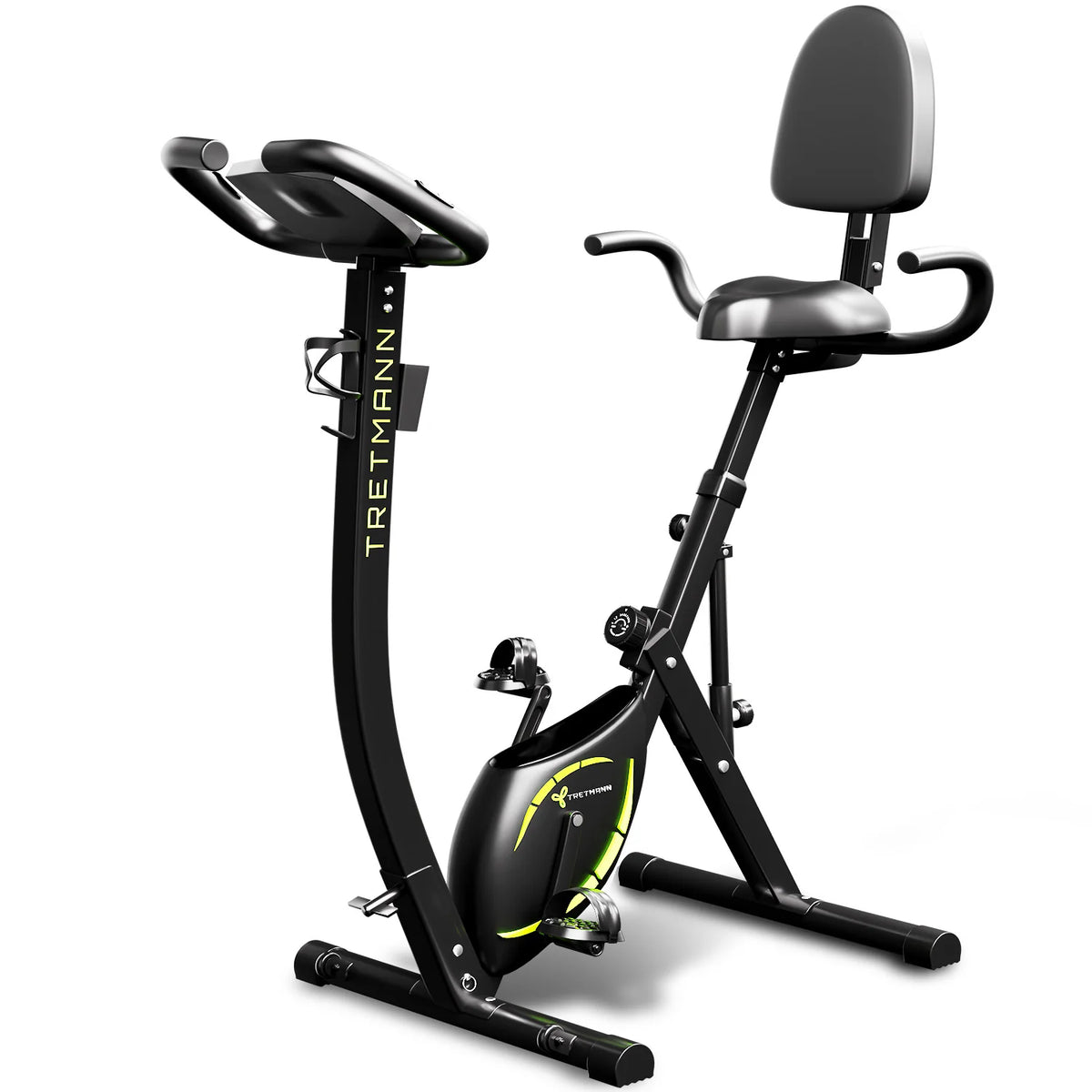 heimtrainer fahrrad mit trainingscomputer Tretmann RIDE - Heimtrainer mit tiefem Einstieg